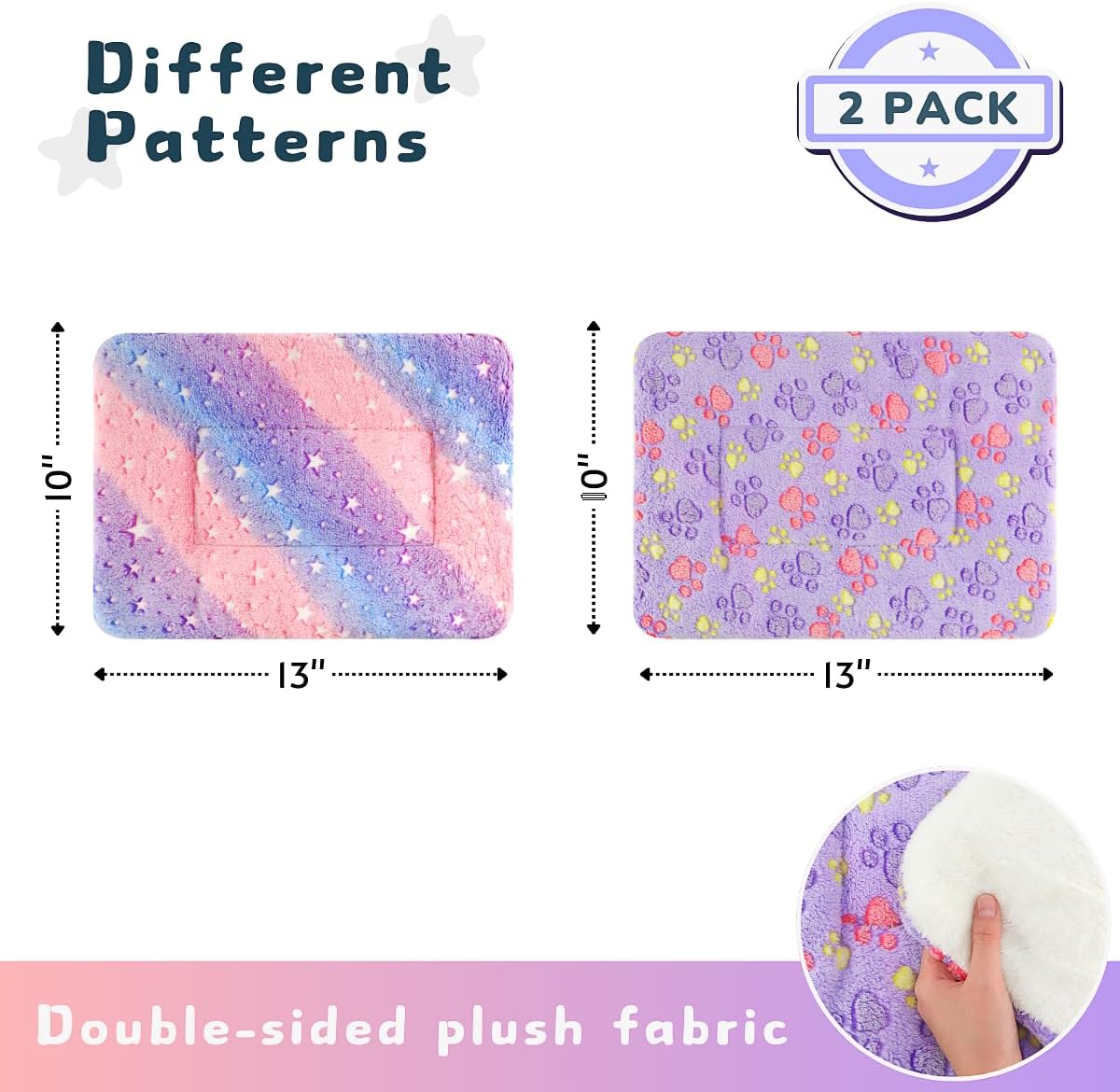 Two Soft Calming Blankets for Indoor Cats - Image 2