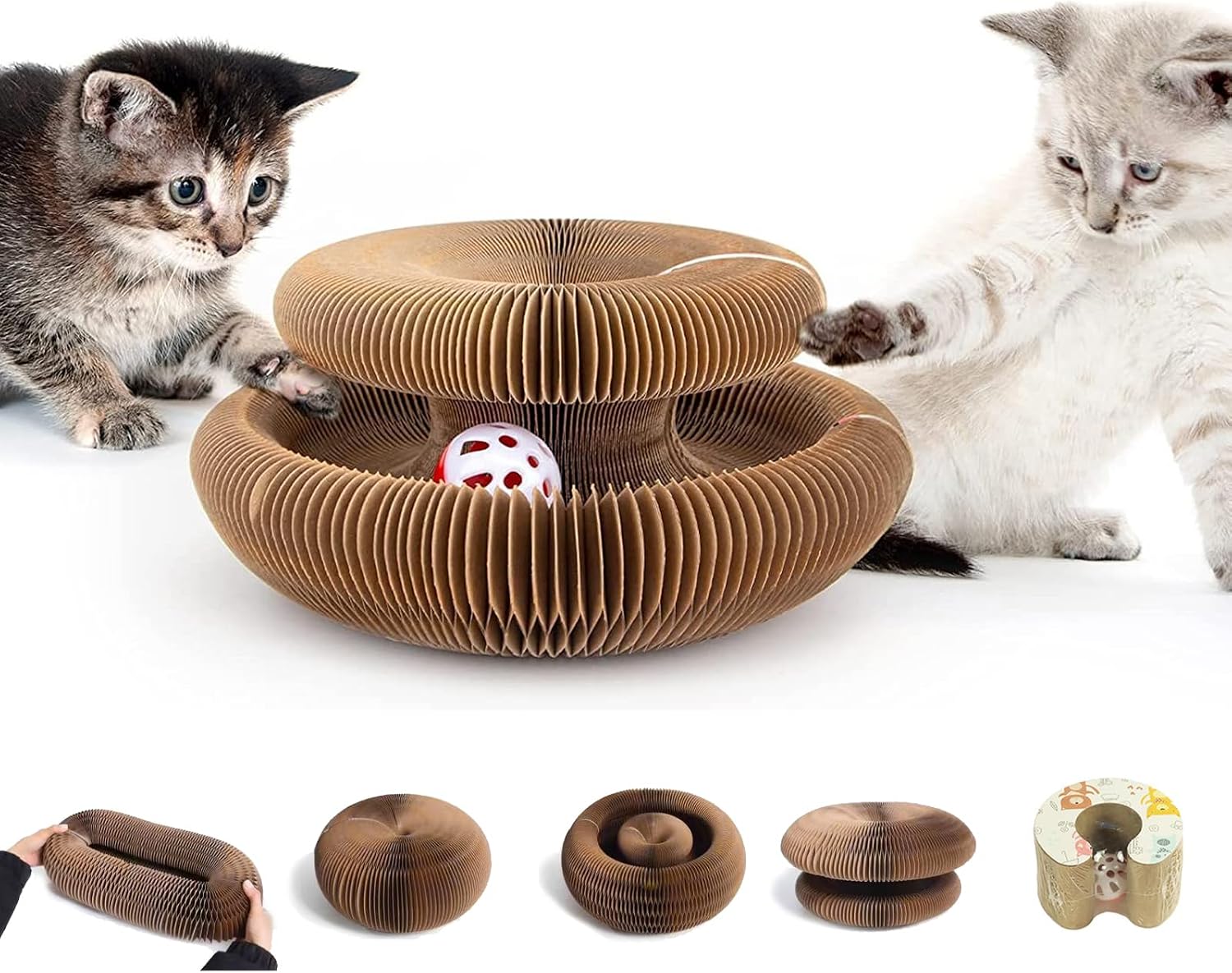 Foldable Corrugated Cat Scratching Board Indoor
