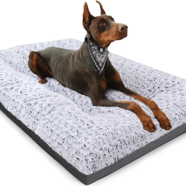 Deluxe Washable Non‑Slip Kennel Mat Large