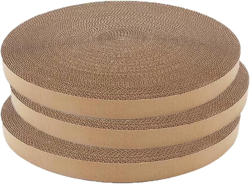 Round Cat Scratcher Refill 3-Pack